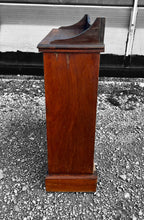 Load image into Gallery viewer, ANTIQUE 19th CENTURY MAHOGANY APOTHECARY STYLE DISPLAY CABINET, c1900
