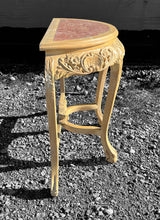 Load image into Gallery viewer, 20TH CENTURY FRENCH ORNATE MARBLE TOPPED CONSOLE TABLE, C1940
