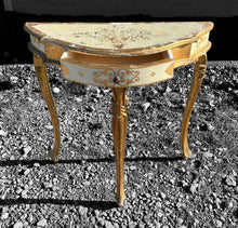 Load image into Gallery viewer, ANTIQUE 20TH CENTURY ITALIAN GILT FLORENTINE CONSOLE TABLE, C1920
