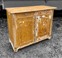 Load image into Gallery viewer, ANTIQUE 19th CENTURY FRENCH ORIGINAL PAINTED CUPBOARD, c1900
