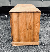 Load image into Gallery viewer, ANTIQUE 19th CENTURY ENGLISH RUSTIC PINE KITCHEN SIDEBOARD, c1900
