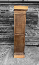 Load image into Gallery viewer, 19th CENTURY FRENCH RUSTIC WEATHERED PINE MIRRORED SINGLE ARMOIRE, c1900
