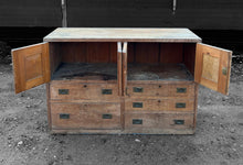 Load image into Gallery viewer, ANTIQUE 19th CENTURY ENGLISH PINE CHEMISTS CUPBOARD, c1900
