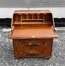 Load image into Gallery viewer, ANTIQUE 20TH CENTURY ORNATE CHINOISERIE WRITING BUREAU, C1920
