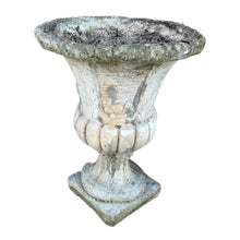 Load image into Gallery viewer, ANTIQUE 20th CENTURY FRENCH ORNATE WEATHERED GARDEN URN, c1920
