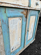 Load image into Gallery viewer, ANTIQUE 19TH CENTURY FRENCH ORIGINAL PAINTED CUPBOARD, c1900
