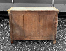 Load image into Gallery viewer, ANTIQUE 19TH CENTURY FRENCH ORNATE OAK BUFFET CUPBOARD ORIGINAL PAINT, C1900
