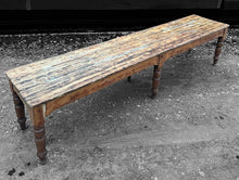 Load image into Gallery viewer, LARGE ANTIQUE 19TH CENTURY ENGLISH FARMHOUSE DINING TABLE, c1900
