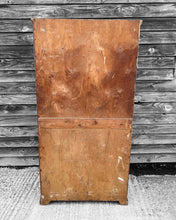 Load image into Gallery viewer, ANTIQUE 20th CENTURY FRENCH ORNATE ORIGINAL PAINTED WARDROBE / CUPBOARD, c1920
