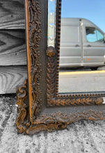 Load image into Gallery viewer, ANTIQUE 19TH CENTURY FRENCH ORNATE GILTWOOD OVERMANTLE WALL MIRROR, C1900
