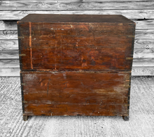 Load image into Gallery viewer, ANTIQUE 19TH CENTURY ANGLO INDIAN MAHOGANY MILITARY CAMPAIGN CHEST OF DRAWERS, C1900
