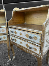 Load image into Gallery viewer, ANTIQUE 20th CENTURY PAIR OF ITALIAN GILT FLORENTINE SIDE TABLES, c1920
