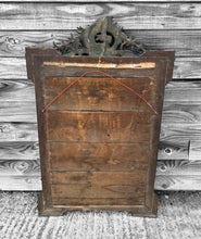 Load image into Gallery viewer, ANTIQUE 19TH CENTURY FRENCH ORNATE GILTWOOD OVERMANTLE WALL MIRROR, C1900
