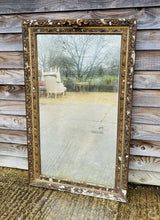 Load image into Gallery viewer, ANTIQUE 19th CENTURY GILTWOOD OVERMANTLE WALL MIRROR, C1900

